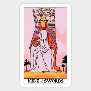 King of Swords Sticker